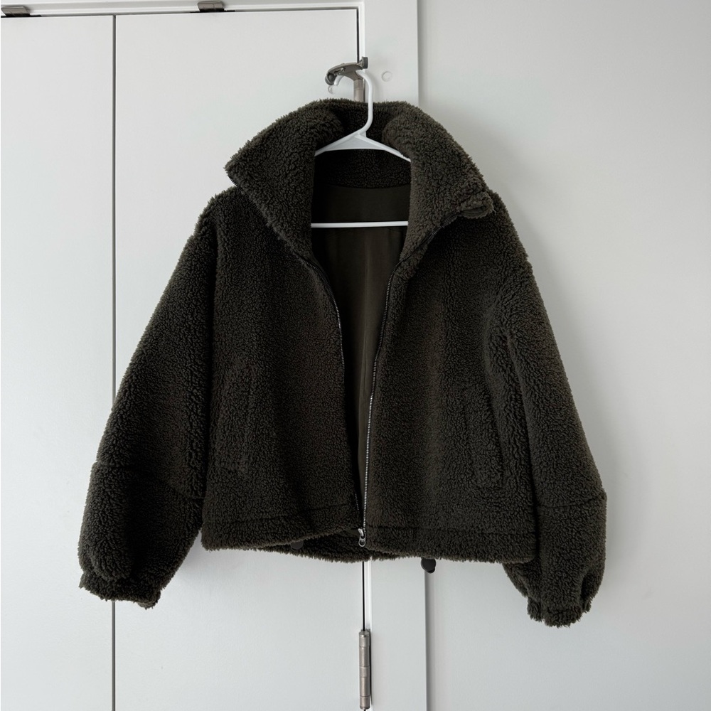 lululemon athletica Black Teddy Jacket